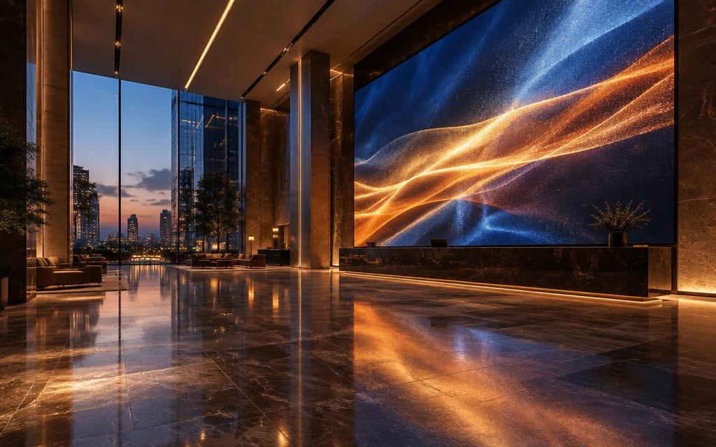 企業大廳 LED 形象牆